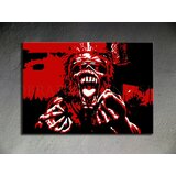  Ručno slikane slike na platnu na platnu POP Art Iron Maiden 1-dijelna () | shoptok.hr