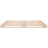  Krevet od paleta 200 x 200 cm od masivne borovine | shoptok.hr