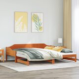  Dnevni krevet na razvlačenje voštano smeđi 90x200 cm | shoptok.hr