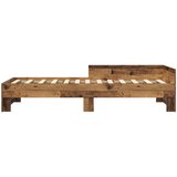  Okvir kreveta s uzglavljem Staro drvo 80 x 200 cm | shoptok.hr