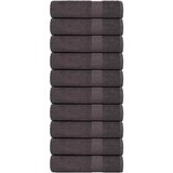 vidaXL Brisače za roke 10 kos FROGN antracit 50x100 cm 100% bombaž | Shoptok.si