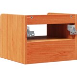  Nočna omarica Voskast rjav 38 x 36 x 29,5 cm Trdna borovina, (5000160559) | Shoptok.si