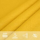  Jedro za zaštitu od sunca 160 g/m² pravokutno žuto 4 x 7 m HDPE | shoptok.hr
