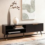 MID.YOU Nizka Omarica Sonoma, Črna | Shoptok.si