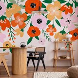  Foto tapeta - Colorful Bloom - First Variant 200x140 | shoptok.hr