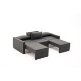 Atelier Del Sofa saros - Anthracite Anthracite Corner Sofa-Bed | ePonuda.com