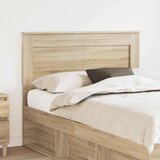 vidaXL uzglavlje s uzglavljem sonoma hrast 120 cm konstruirano drvo | shoptok.hr