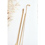 Glam Chic Women's Snake Chain With Butterflies Gold | shoptok.hr