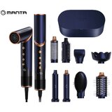 Manta Sušilnik/oblikovalec za lase LOVIO LVHS001 AirStyle, 8V1, 1400 W, modro-rjav (Midnight Copper), (5000163104) | Shoptok.si