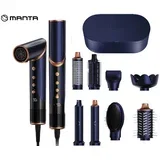Sušilnik/oblikovalec za lase LOVIO LVHS001 AirStyle, 8V1, 1400 W, modro-rjav (Midnight Copper), (5000163104)
