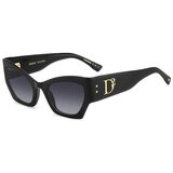 Dsquared2 D20132/S 807/9O ONE SIZE (55) Črna/Siva Cene