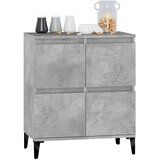  Komoda betonsko siva 60x35x70 cm inženirski les | Shoptok.si