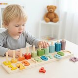 CUTE&COOL- Cute&Cool drvena igračka oblici i brojevi slaganje Cijene