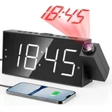 digitalna projekcijska budilka z USB polnjenjem