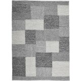 Linea Natura ročno tkana preproga nordic 130/190 cm tkano siva, temno siva | Shoptok.si