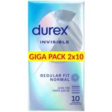 Durex Invisible Extra Sensitive - tanek kondom (2x10 kosov) | Shoptok.si