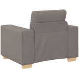 SOFA 3 pcs Sivo-smeđa 221 x 80 x 80 cm Platnasta tkanina | Eponuda.ba