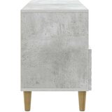 TV ormar 102 x 34,5 x 50 cm Betonska siva Konstruirano drvo | Eponuda.com