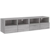 vidaXL Stenske TV omarice 2 kosa siva sonoma 60x30x30 inženirski les Cene