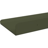  Lebdeća polica 4 pcs Maslinasto zelena 30 x 9 x 2,5 cm Čelik | shoptok.hr