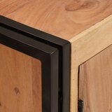 Ormarić za umivaonik Smeđa 71 x 33 x 58 cm Čvrsto drvo akacije | shoptok.hr