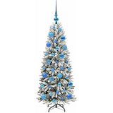  Umjetno božićno drvce Bijela 120 cm PVC, plastika, čelik i PE | shoptok.hr