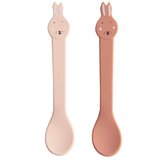Trixie set 2 silikonskih žličk mrs. rabbit | shoptok.hr