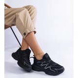 Gemre Black women's sneakers with a chunky sole Colunga | Shoptok.si