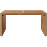  Vrtni bočni stol Smeđa 70 x 37,5 x 35,5 cm Čvrsto teak drvo | Eponuda.com