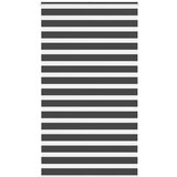 vidaXL idaXL Zebra senčilo črna 125x200 cm tkanina širina 120,9 cm poliester Cene