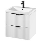 Cersanit S801-545 - Zidni kupatilski ormarić sa umivaonikom TIRSO 60x45 cm beo | Eponuda.com