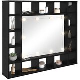  Ogledalo ormar Crni hrast 91 x 15 x 76,5 cm Konstruirano drvo | shoptok.hr