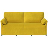 SOFA za 3 osobe Žuta 198 x 83 x 95 cm Baršun | shoptok.hr