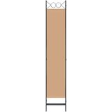  5-Panelni Pregrađivač Bež 200 x 220 cm Tkanina | Eponuda.ba