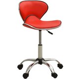vidaXL Salonski stolac od umjetne kože crveni | shoptok.hr