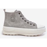 Big Star Insulated women's platform sneakers Big Star grey | shoptok.hr