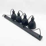 Brilagi LED luster na sajli RIDDY 4xE27/60W/230V crna | Eponuda.com