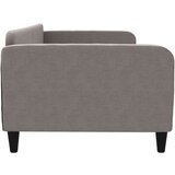  Dnevni krevet smeđesivi 100 x 200 cm od tkanine | shoptok.hr