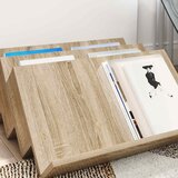  Polica za časopise s policom Sonoma hrast 65 x 53 x 28,5 cm | shoptok.hr