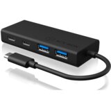 Icybox IB-HUB1426-CPD USB 3.2 Gen 1 (3.1 Gen 1) Type-C 5000 Mbit/s Crno | Shoptok.si