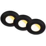BRILONER 7588035 - KOMPLET 3xLED plafonsko svetlo za kupatilo KLIRA 3xLED/4,9W/230V IP44 crno Cene