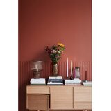 Hübsch Smeđa stolna lampa sa staklenim sjenilom (visina 42 cm) Pirum – | shoptok.hr