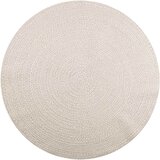  Tepih ZIZUR krem Ø 200 cm s izgledom jute unutarnji i vanjski | shoptok.hr