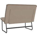 Klupa boja cappuccina 100 x 75 x 76 cm od umjetne kože | shoptok.hr
