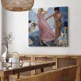  Slika - Joaquín Sorolla y Bastida – After Bathing Valencia 80x80 Premium Print | shoptok.hr