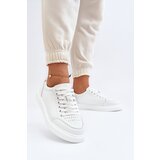 Kesi Women's Natural Leather White Dimpna Sneakers | shoptok.hr