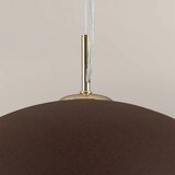 Orion HL 6-1623/1 - Luster na sajli ELIANO 1xE27/60W/230V prečnik 50 cm braon/zlatna | Eponuda.com