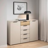 Premium Living Komoda Ellmau, Barva Šampanjca, Barva Hrasta | Shoptok.si