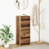 vidaXL Komoda Staro drvo 37,5x35x99 cm Konstruirano drvo Cijene