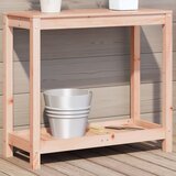  Stol za sadnju s policom 82,5 x 35 x 75 cm od masivne duglazije | shoptok.hr